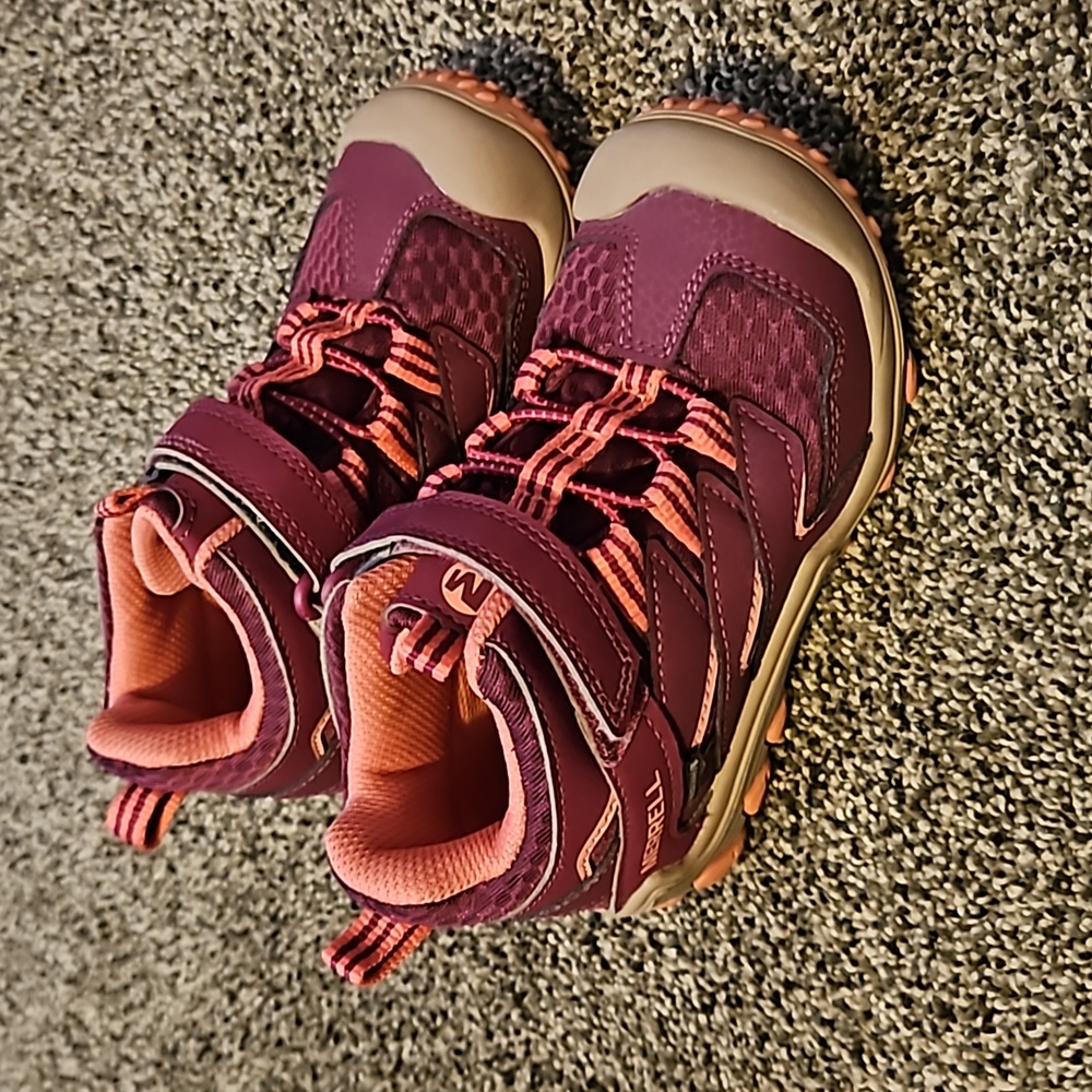 Merrell kids hiking boots